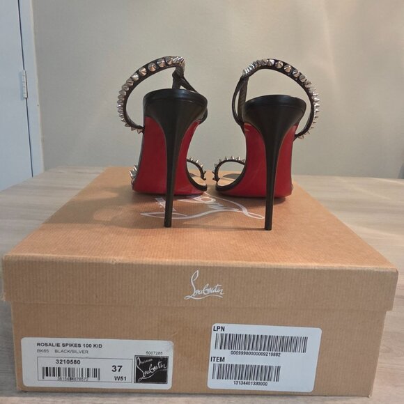 Christian Louboutin Rosalie Spikes 100 - Picture 6 of 6